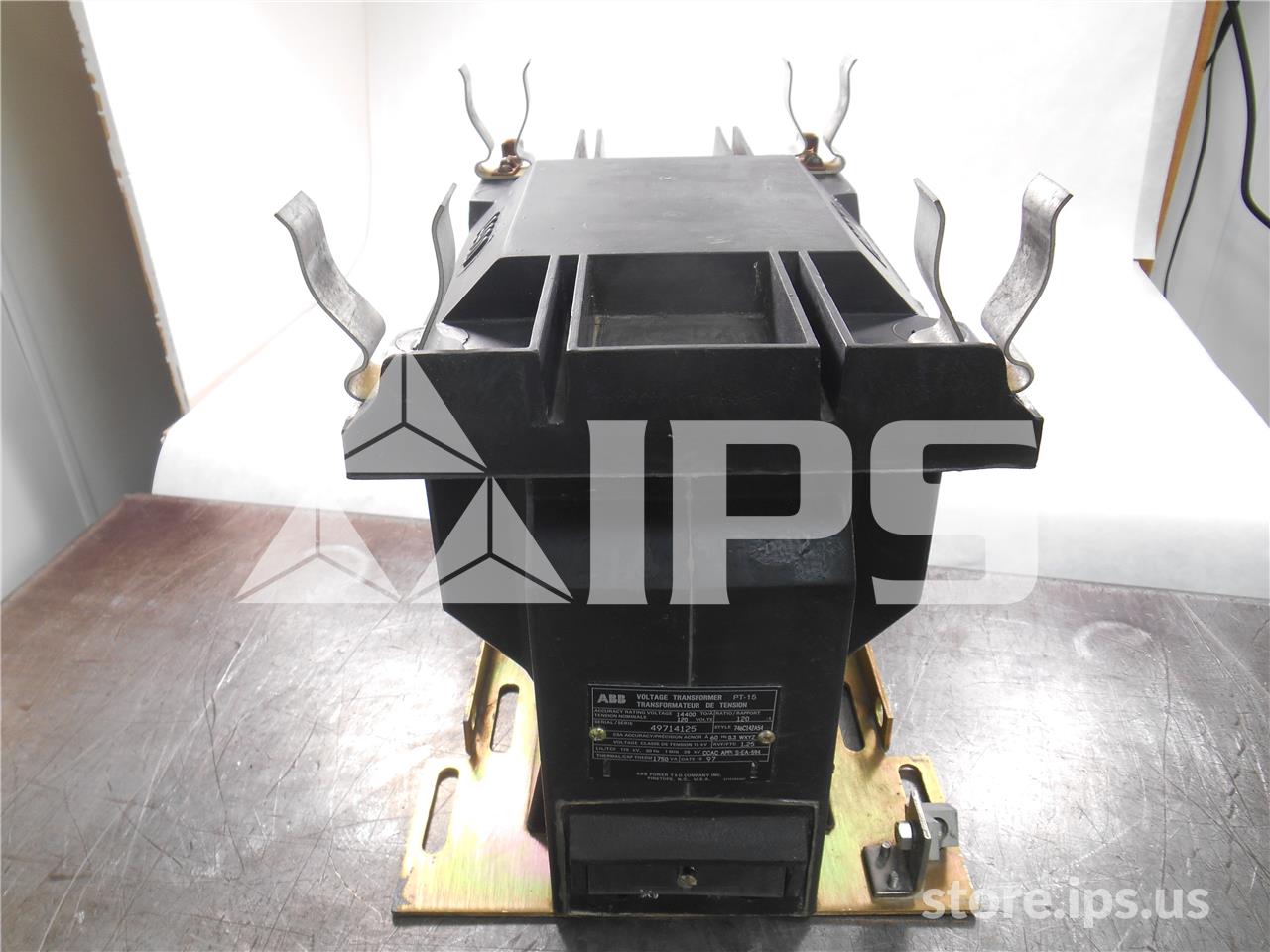 746C142A54 ABB 1201 PT15 POTENTIAL TRANSFORMER 15KV, 110KV BIL, 14400